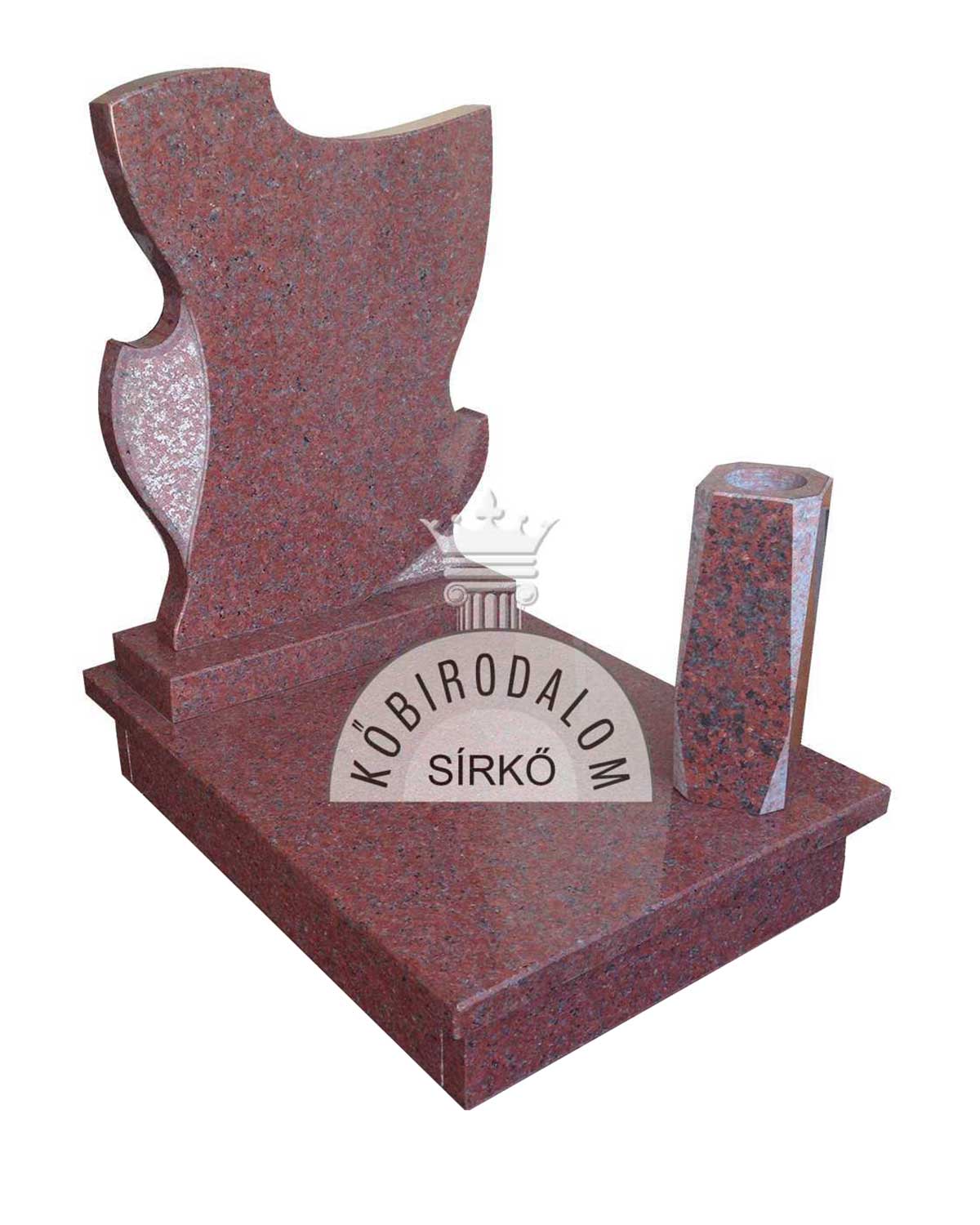 Africa Red urna gránit sírko KoBirodalom