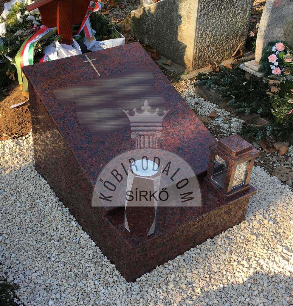 Africa Red urna kripta gránit sírko