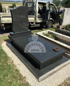 Impala szimpla gránit sírko