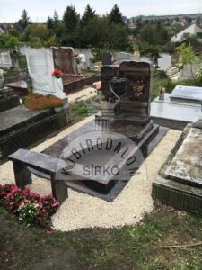 Auróra szimpla gránit sírko 1