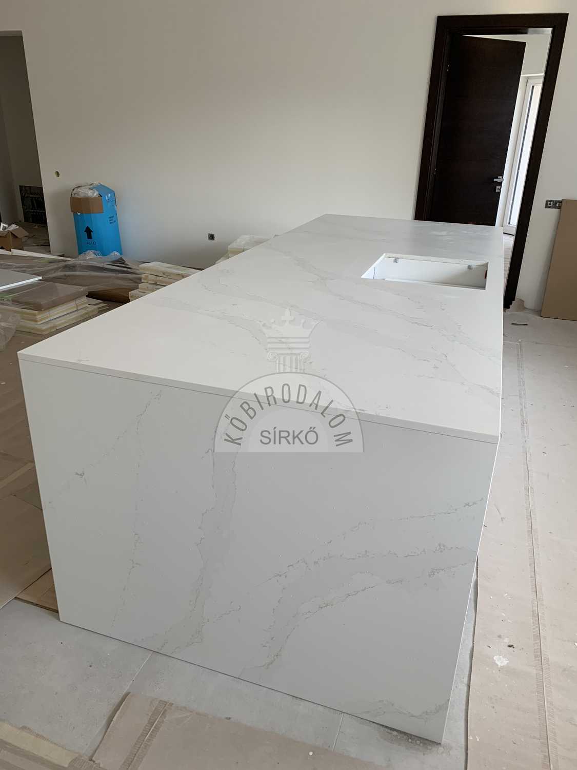 Calacatta Gold silestone pult