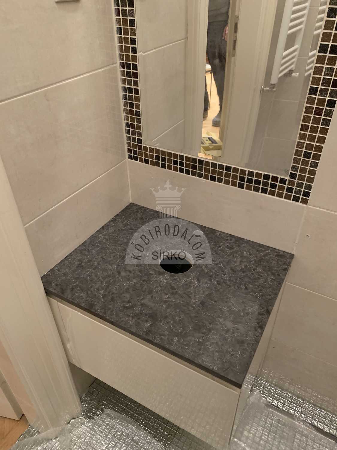 Noble Imperial Grey technistone pult